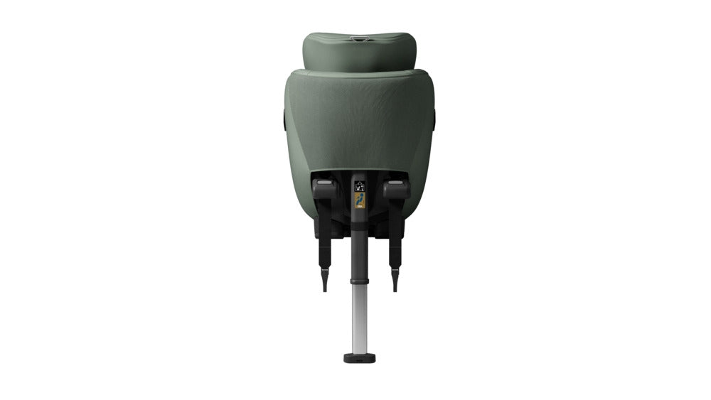 Visning av magnetiske gurtholdere på Bakovervendt bilstol 61-125 cm 0-7 år beltemontering - Axkid Minikid 4 Max