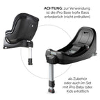 Bakovervendt bilstol iPro Kids i-Size 40-105 cm Hauck bakside