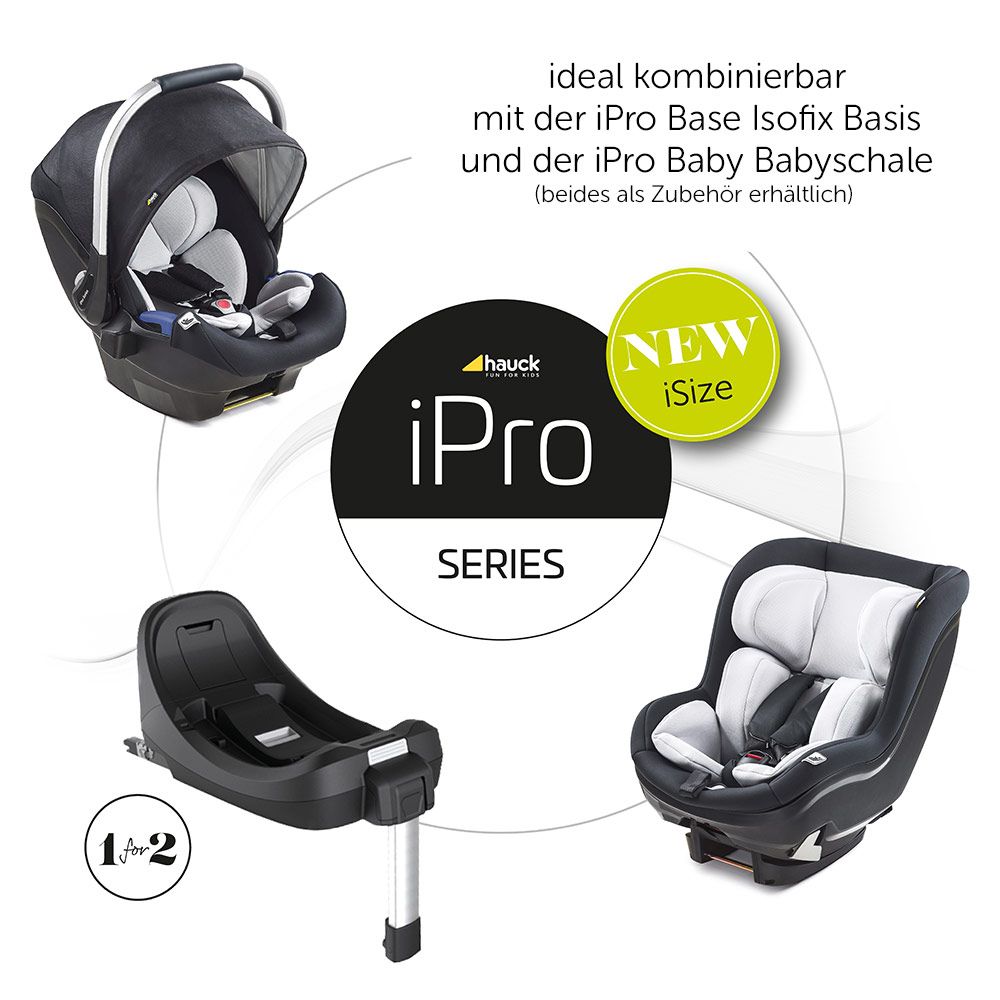Detaljbilde av sitteinnlegg i Bakovervendt bilstol iPro Kids i-Size 40-105 cm Hauck