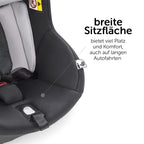 Fargevalg blå og sølv i Bakovervendt bilstol iPro Kids i-Size 40-105 cm Hauck