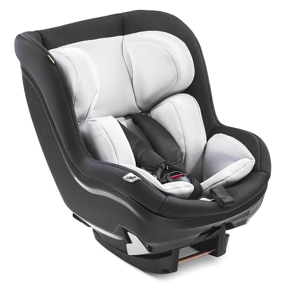 Bakovervendt bilstol iPro Kids i-Size med Isofix-base bakside