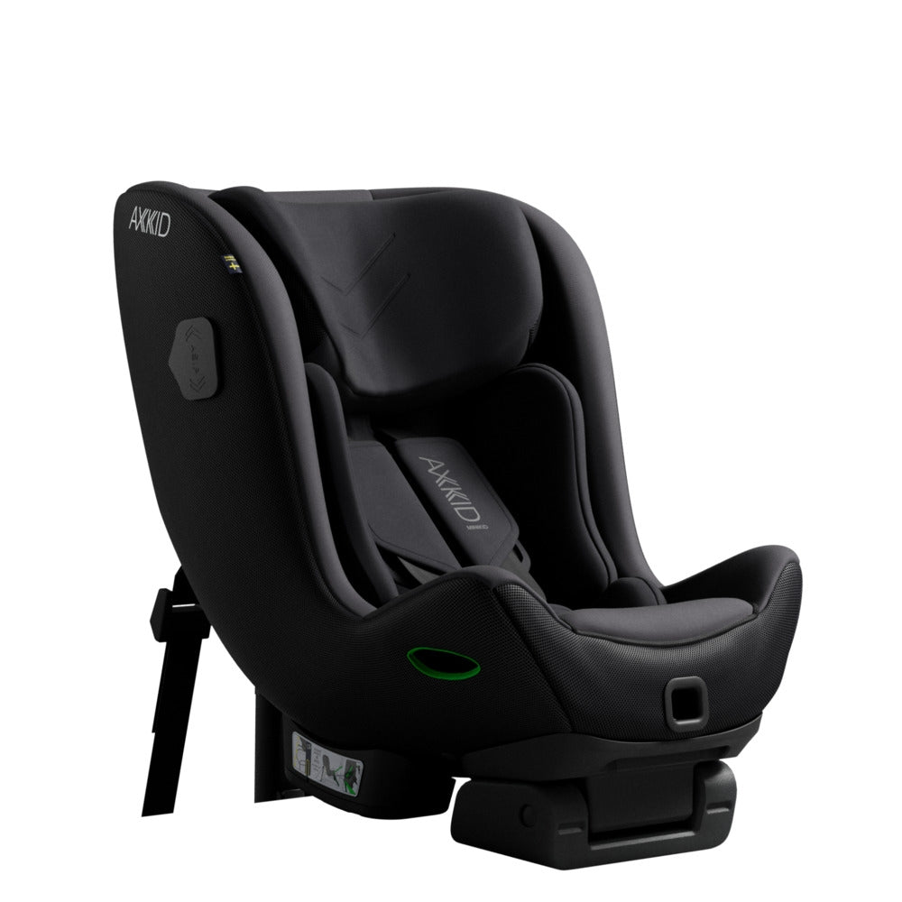 Bakovervendt bilstol Minikid 4 Pro foran