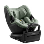 Bakovervendt bilstol Spinkid 2 Nordic Bloom Green forfra