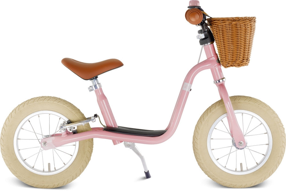 Bakside av Balanssykkel LR XL BR Classic retro-rosé med justerbart sete og styre