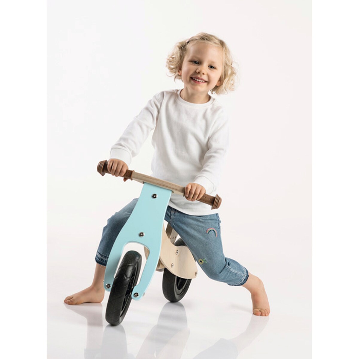 Balanssykkel og trehjulssykkel Maxi 2in1 small foot bakside