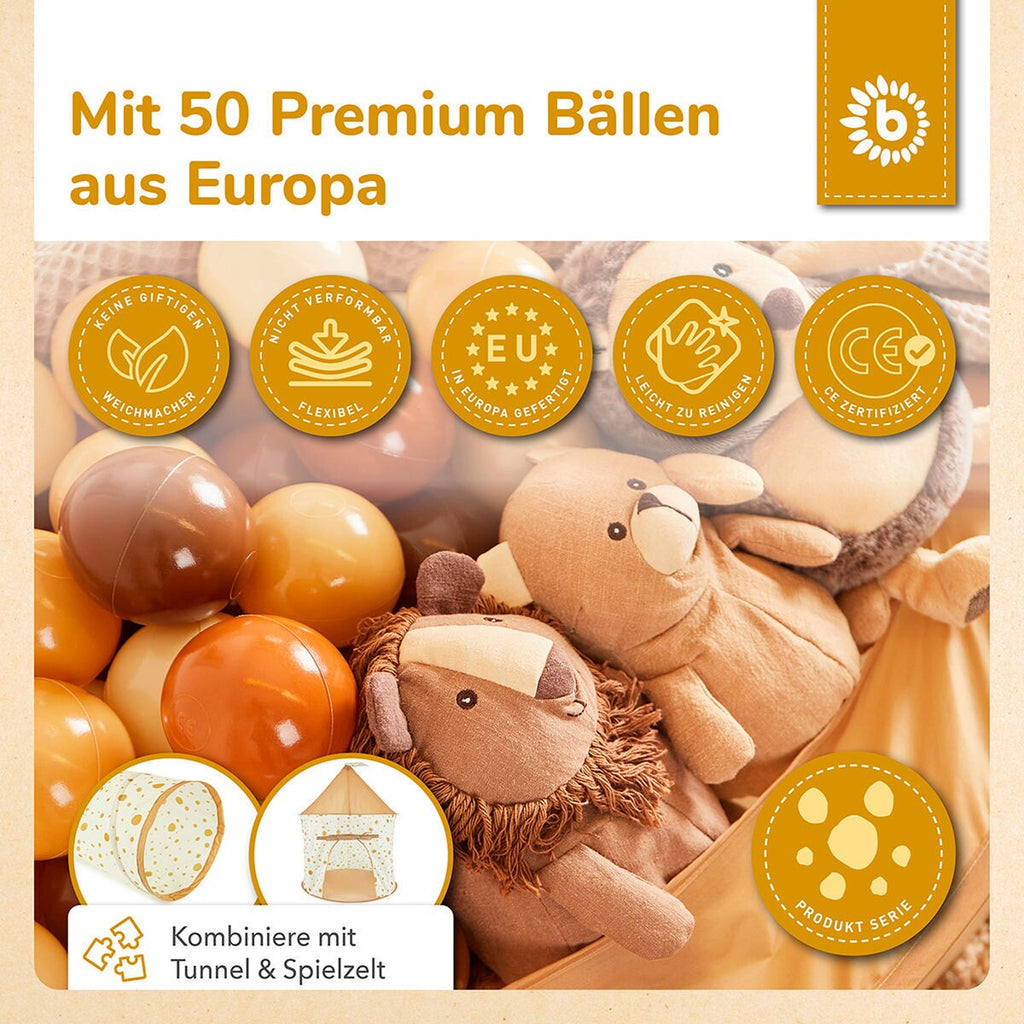 Pakking av Ballbasseng pop-up Dots med 50 baller polyester
