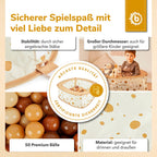 Transport av Ballbasseng pop-up Dots med 50 baller polyester
