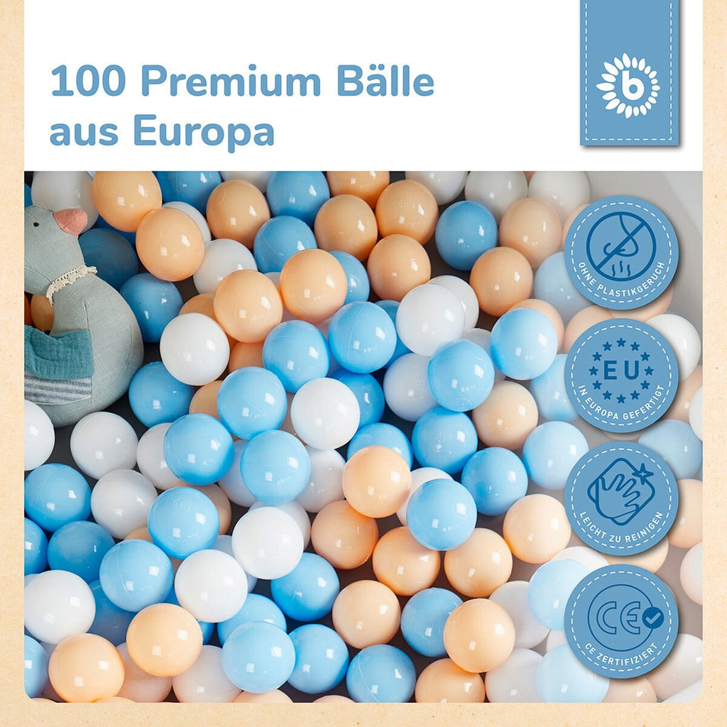 Ballbassengballer 100 stk Beach barn som leker