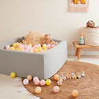 Ballbassengballer 100 stk Blossom montert i ballbasseng