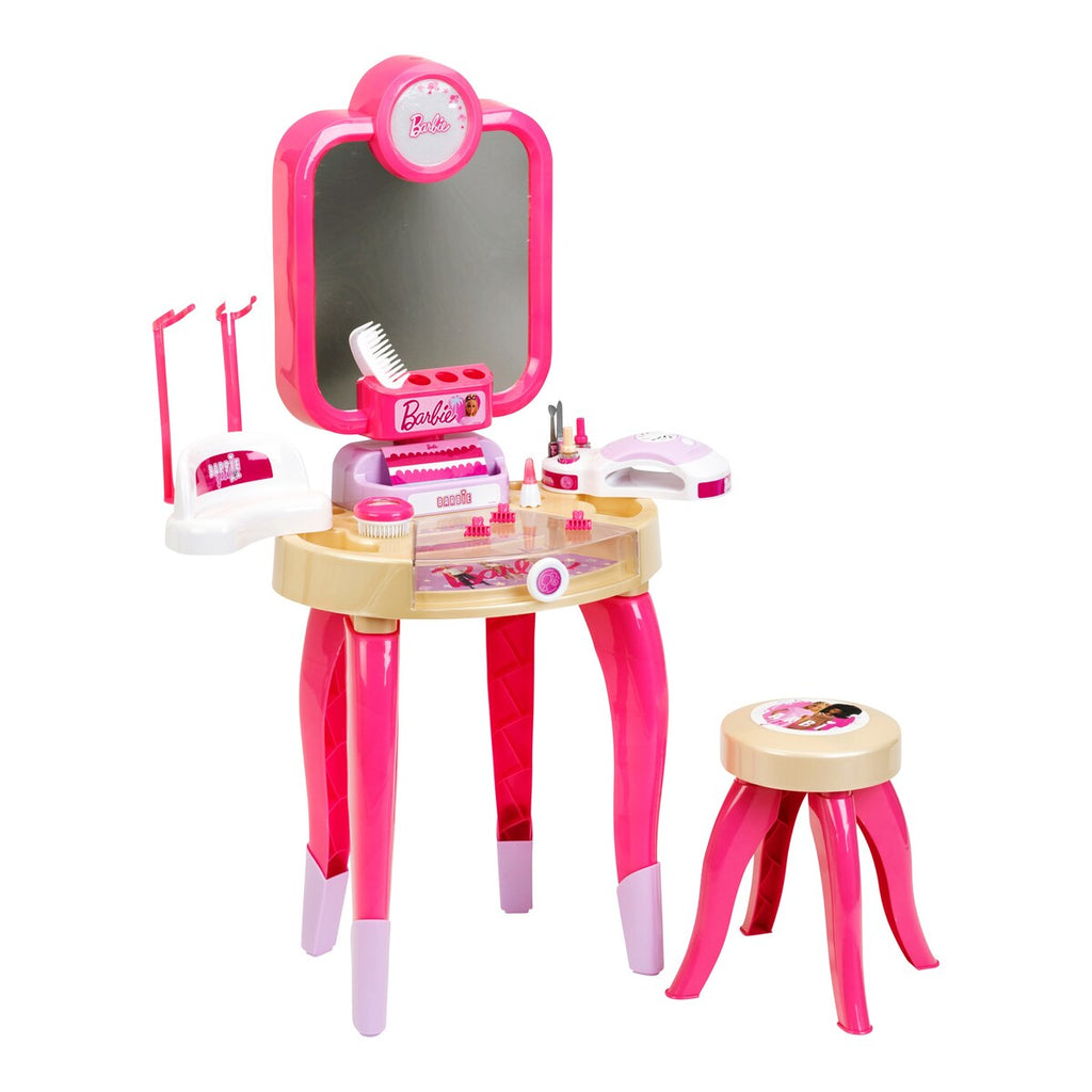Barbie skjønnhetsstudio Happy Vibes med neglеtørker forfra