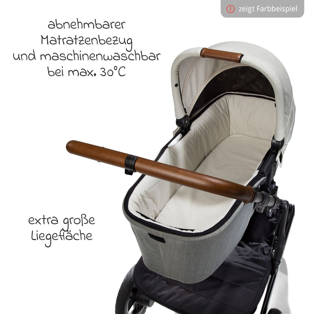 Bærebag Ramble XL fra fødsel til 9 mnd Eclipse - ventilasjon mesh-panel