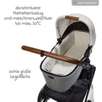 Bærebag Ramble XL fra fødsel til 9 mnd Eclipse - ventilasjon mesh-panel