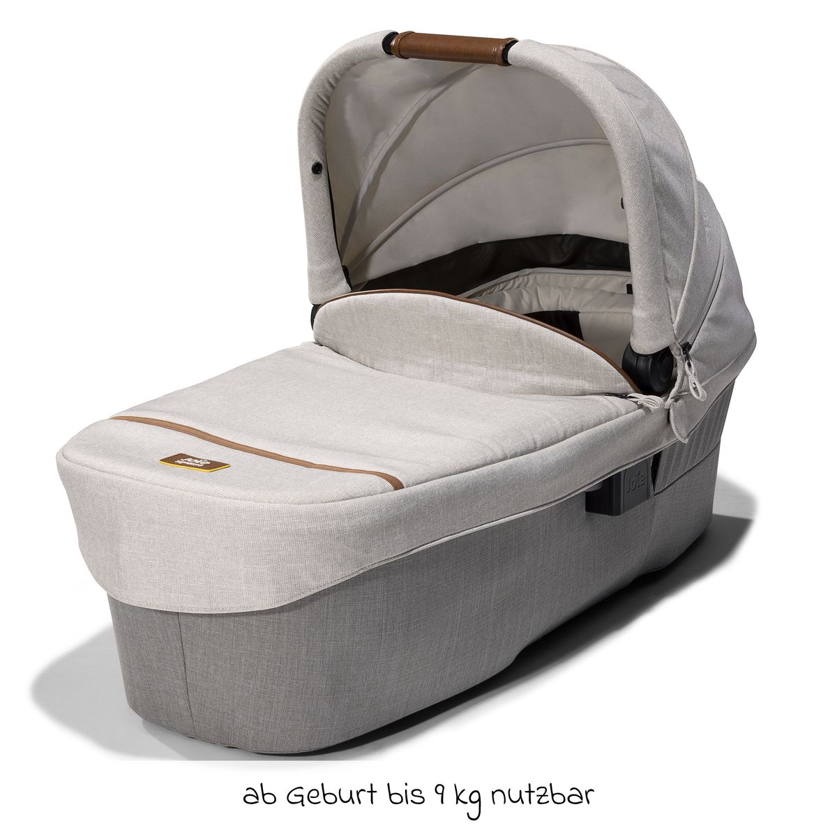 Bærebag Ramble XL bakside med solskjerm Oyster Joie Signature