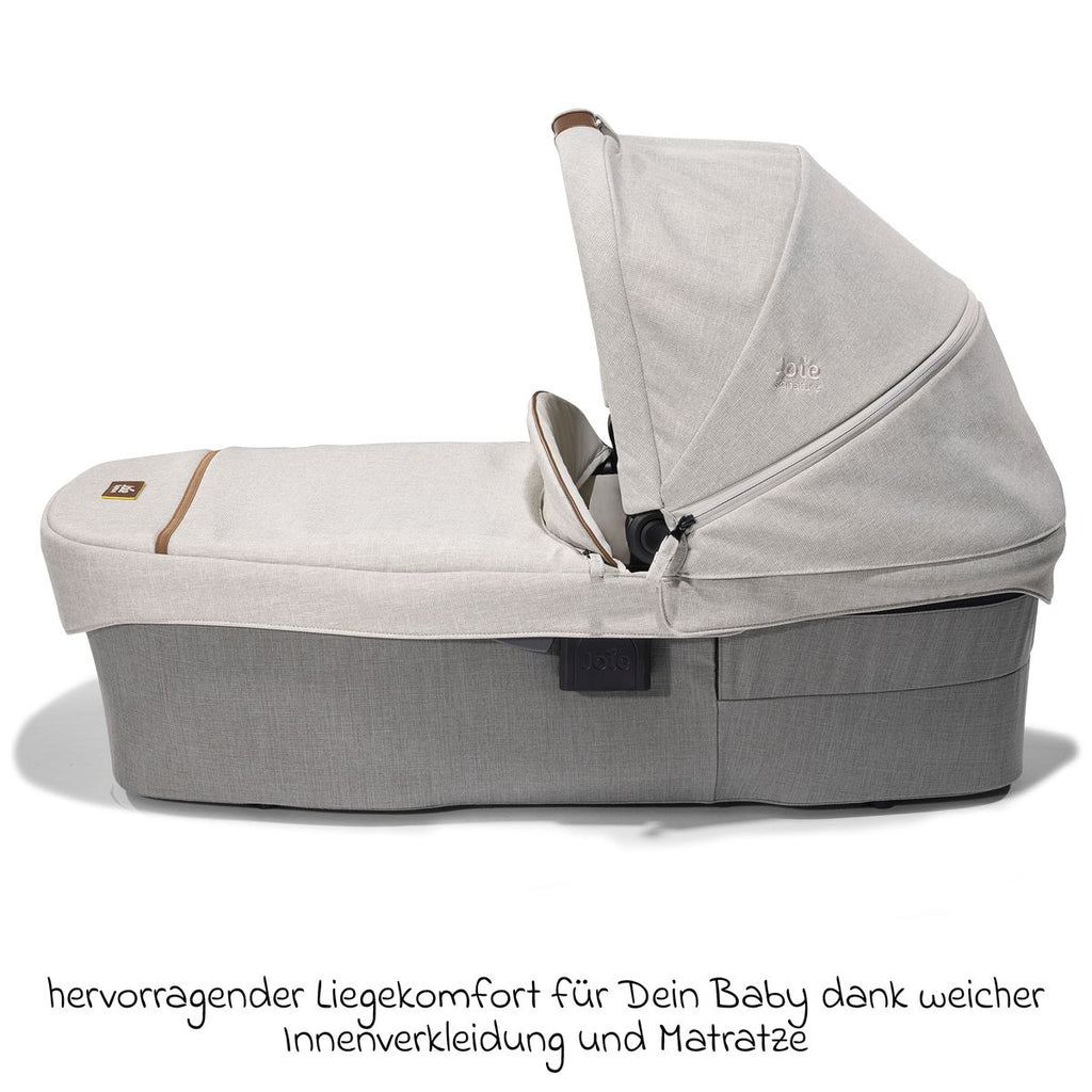 Bærebag Ramble XL fra fødsel til 9 mnd, Oyster - Joie Signature