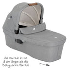 Detalj av solskjerm på Bærebag Ramble XL