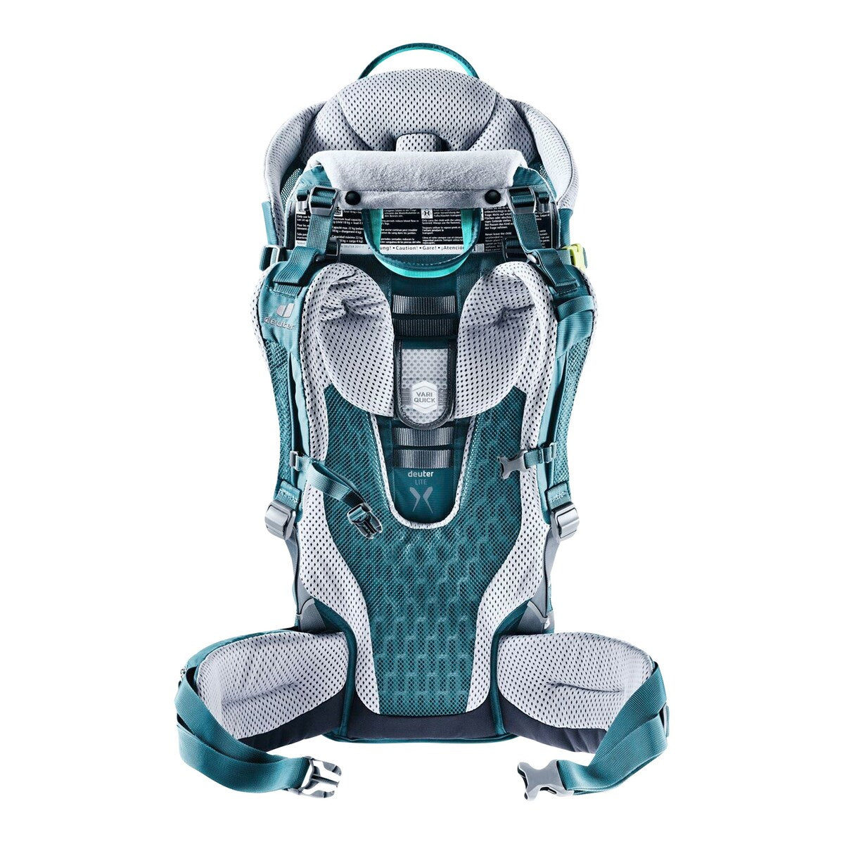 Bæremeis Kid Comfort Active SL bakside med ventilasjonssystem