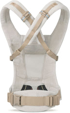 Detalj av SoftFlex Mesh materiale på Bæresele Adapt SoftFlex Mesh Natural Beige