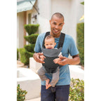Bæresele Flip Light & Airy 4in1 mesh montert på modell