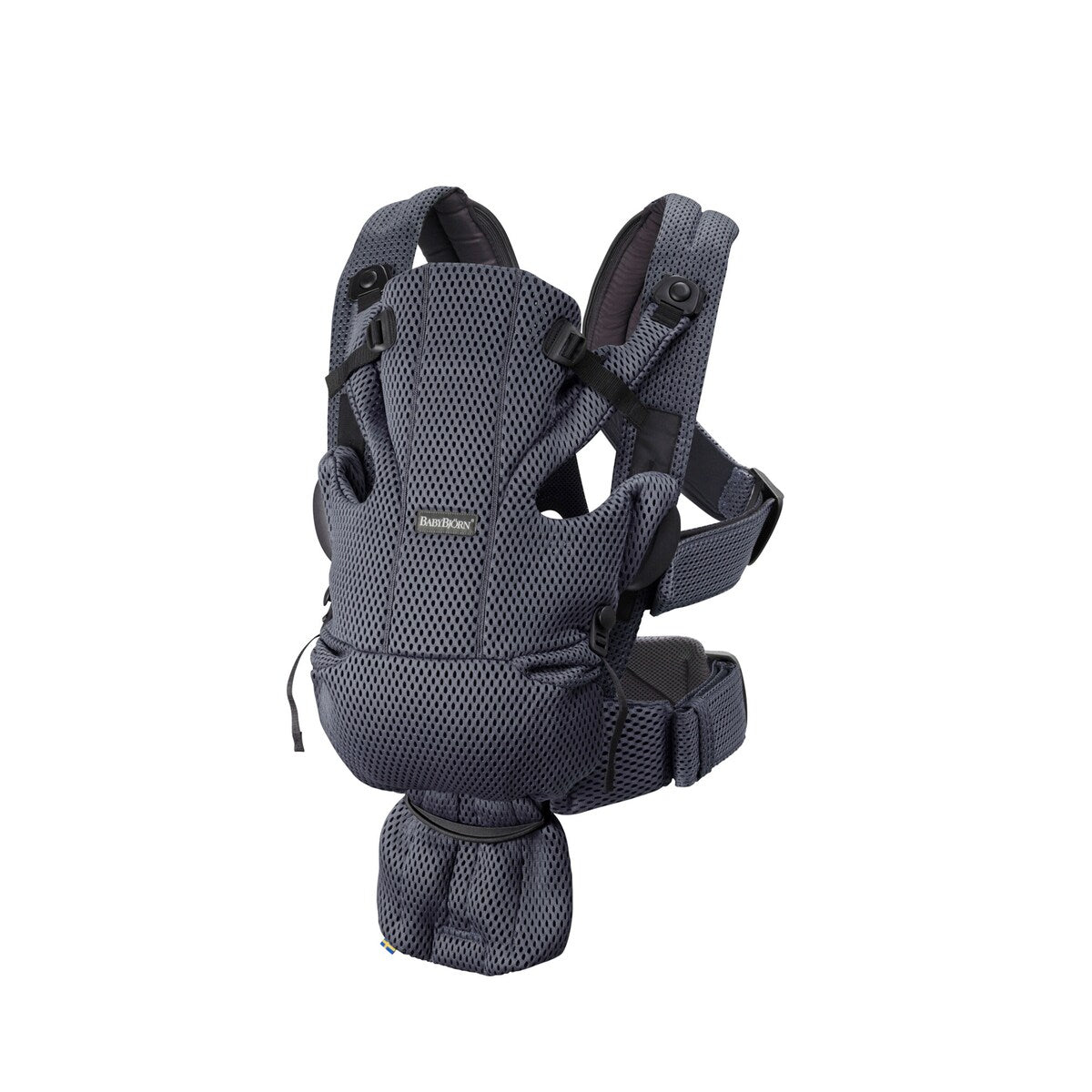 Bæresele Move 3D Mesh forfra med justerbare stropper
