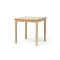 Barnebord Saga i bøk 45x45x48,5 cm forfra
