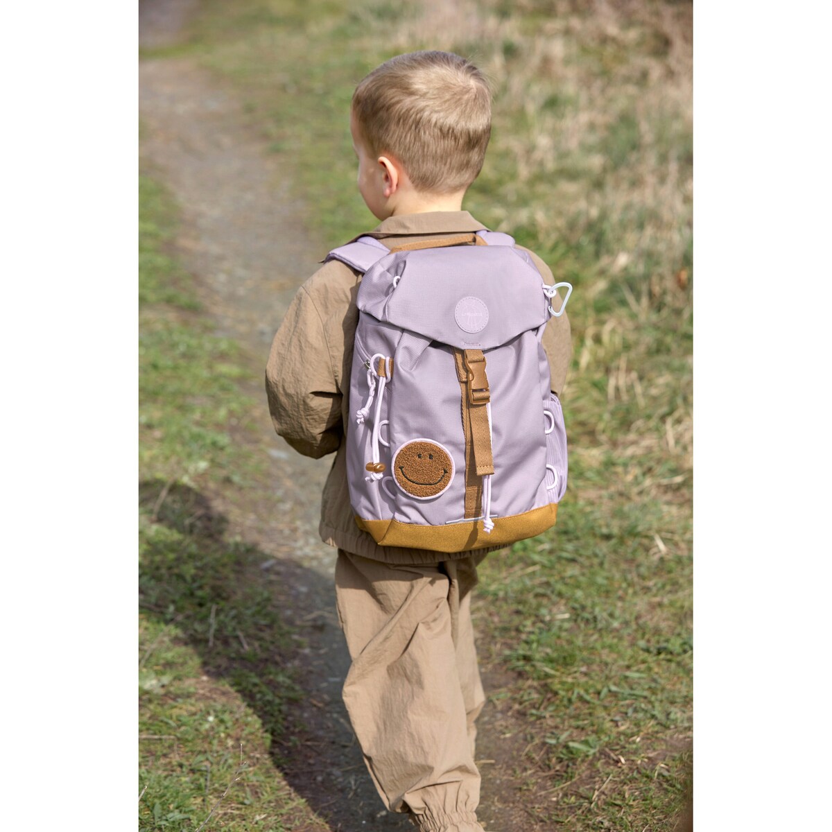 Barnehageryggsekk Mini Outdoor Backpack Little Gang med regnbeskyttelse - Lässig