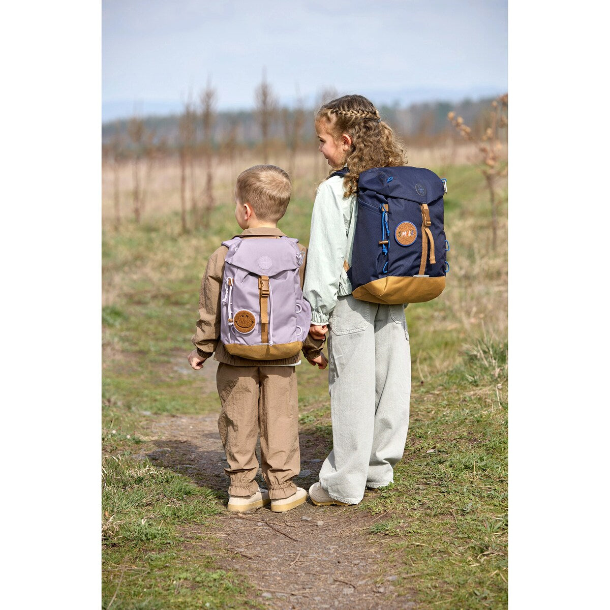 Barnehageryggsekk Mini Outdoor Backpack Little Gang med regnbeskyttelse - Lässig