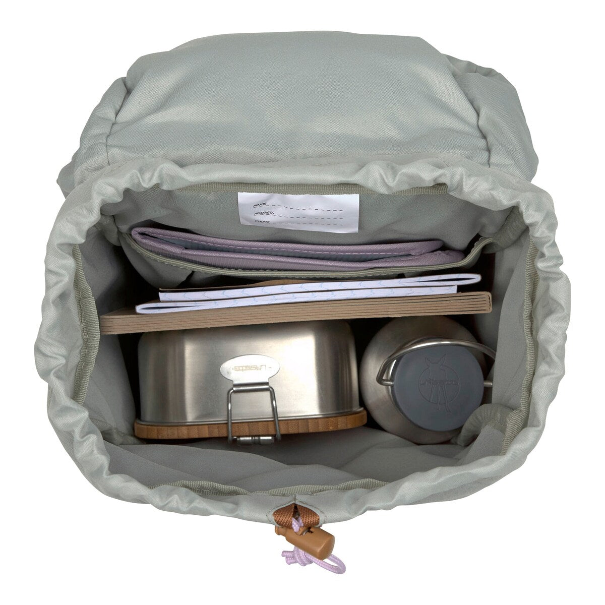 Barnehageryggsekk Mini Outdoor Backpack Little Gang med regnbeskyttelse - Lässig