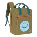 Barnehageryggsekk Square Little One & Me med polstrede stropper forfra