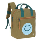 Barnehageryggsekk Square Little One & Me med polstrede stropper forfra