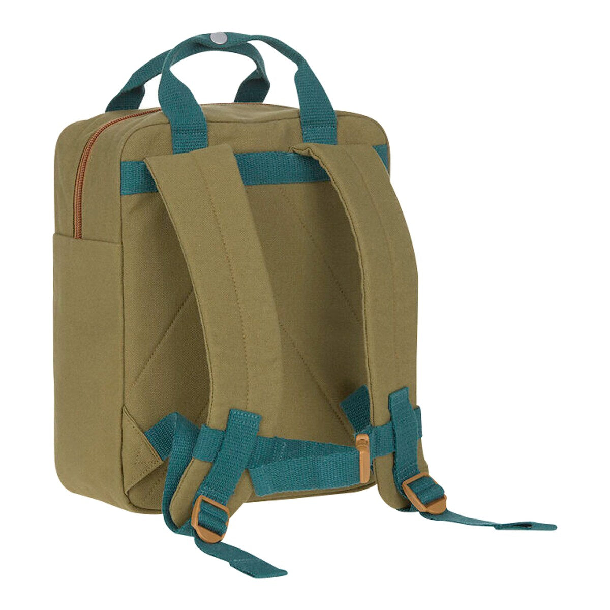 Barnehageryggsekk Square Little One & Me med polstrede stropper bakside