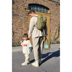 Barnehageryggsekk Square Little One & Me med polstrede stropper - Lässig