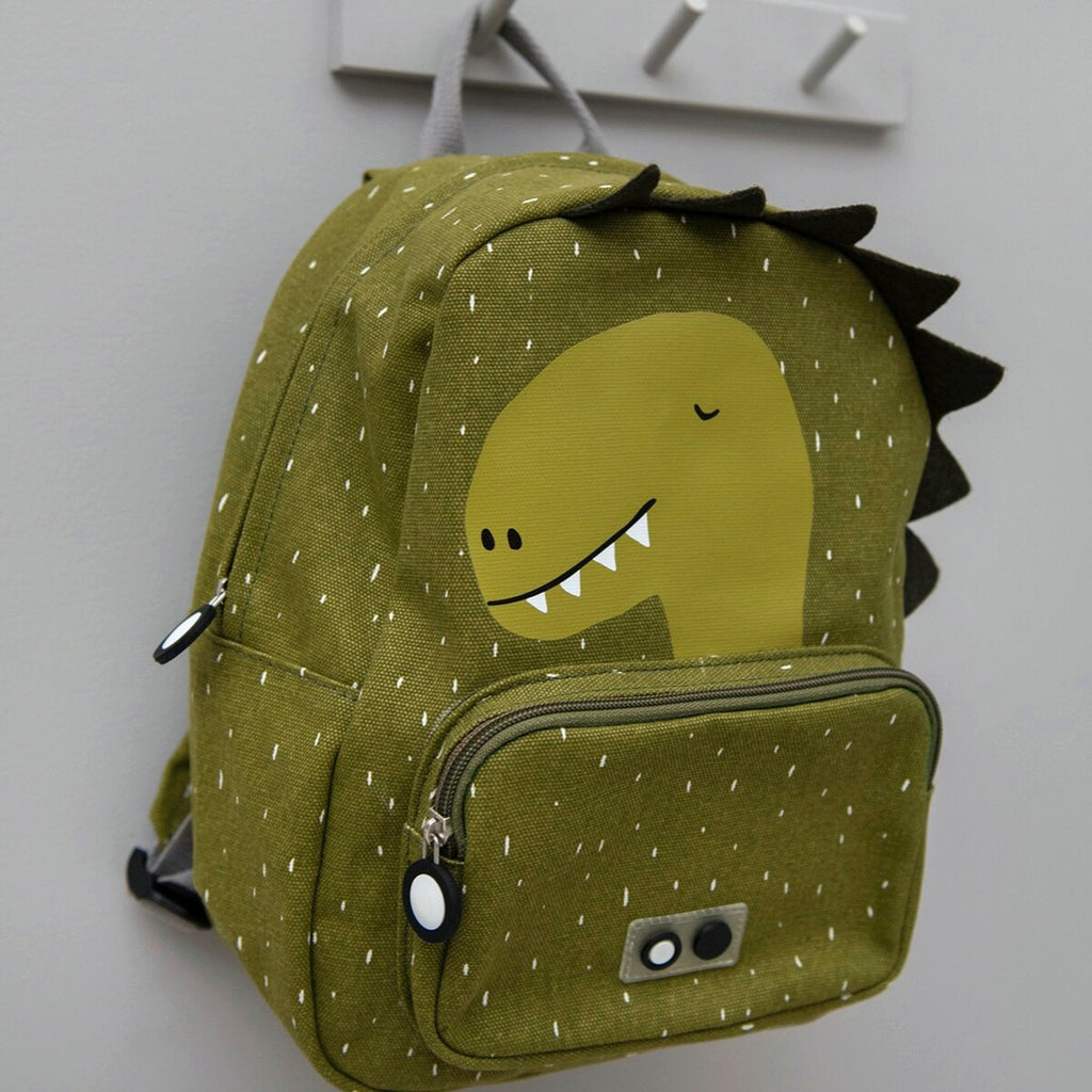 Nærbilde av skulderstropper på Barnehagesekk 7,5 l i bomull 31x23x10 cm - trixie