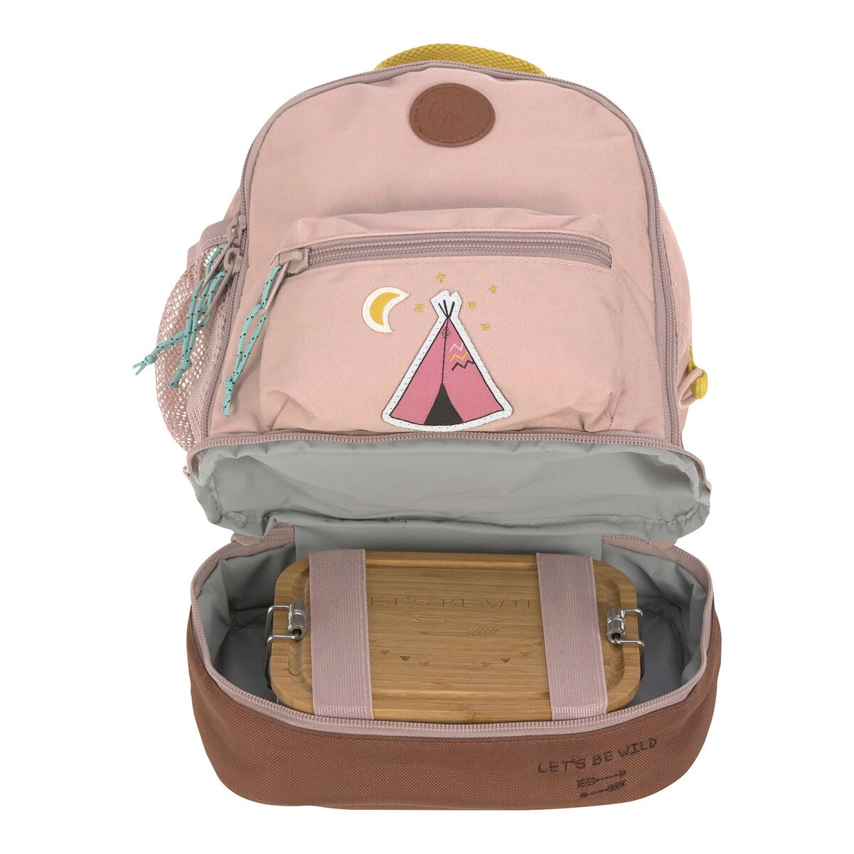 Barnehagesekk Mini Backpack Adventure 6 l nærbilde av glidelås