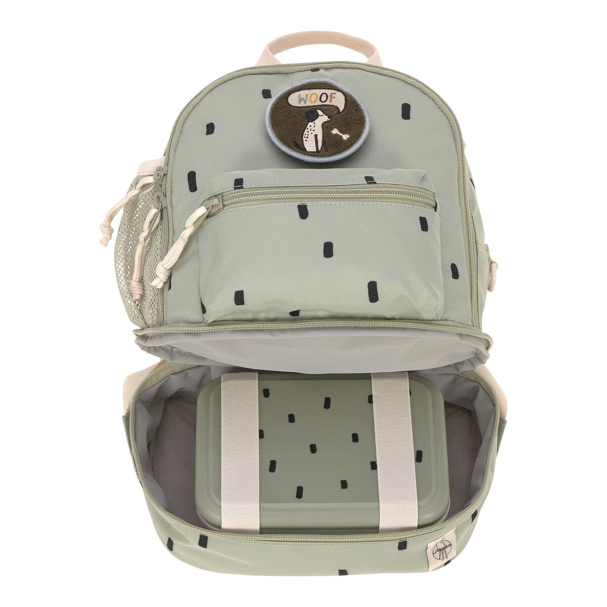 Barnehagesekk Mini Backpack Happy Prints med brystrem - Lässig