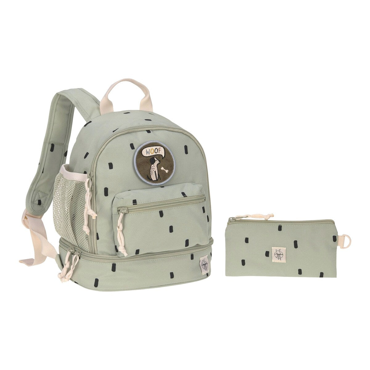 Barnehagesekk Mini Backpack Happy Prints med brystrem - Lässig
