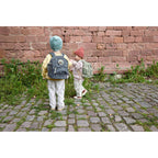 Barnehagesekk Mini Backpack Happy Prints med brystrem - Lässig