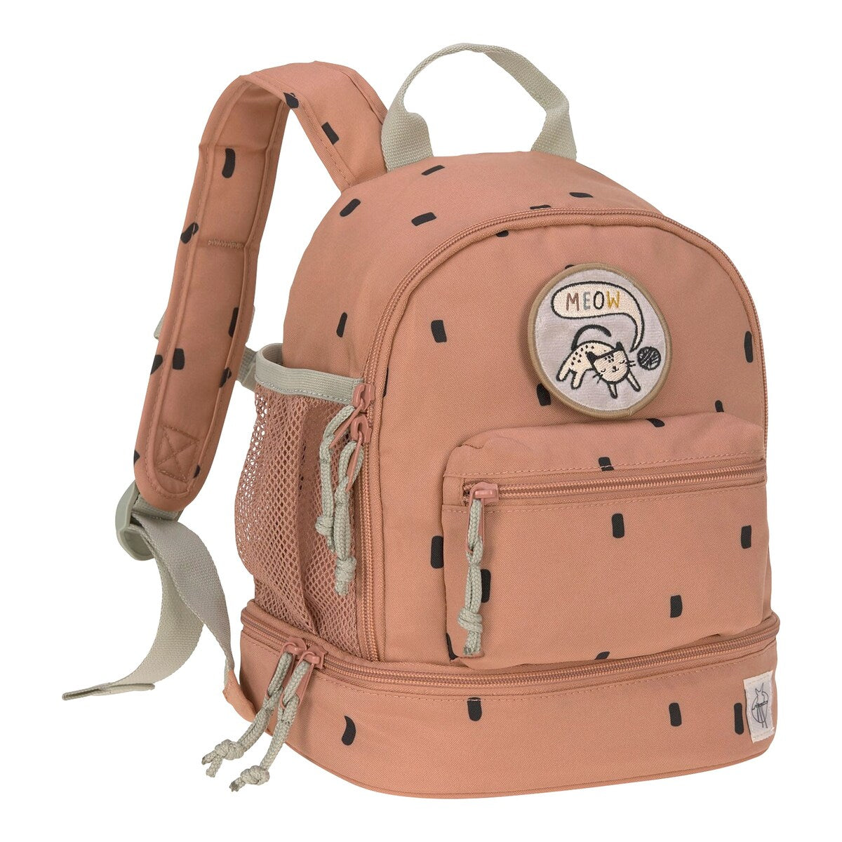 Barnehagesekk Mini Backpack Happy Prints med brystrem - Lässig