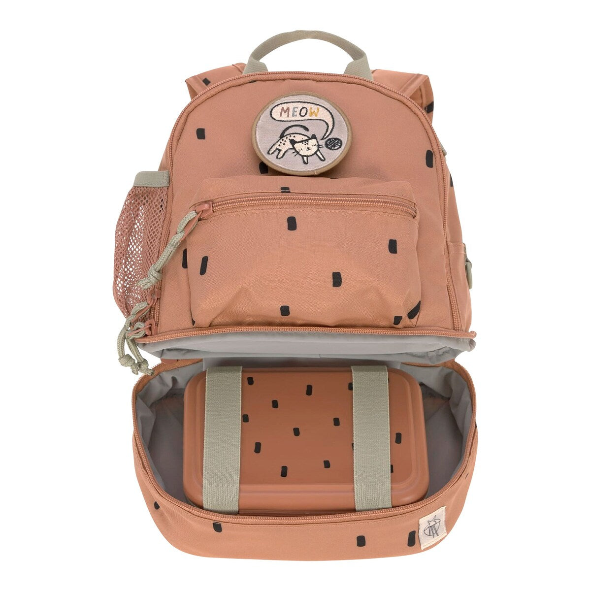 Barnehagesekk Mini Backpack Happy Prints med brystrem - Lässig
