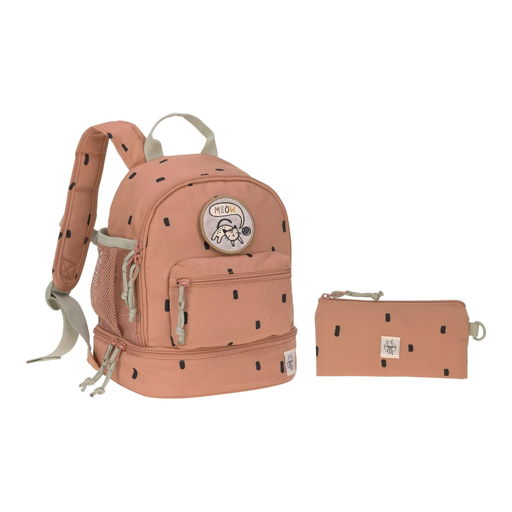 Barnehagesekk Mini Backpack Happy Prints med brystrem - Lässig