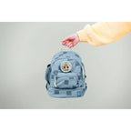 Barnehagesekk Mini Backpack Pattern Party detalj av stoff