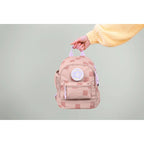 Barnehagesekk Mini Backpack Pattern Party med navneskilt innvendig