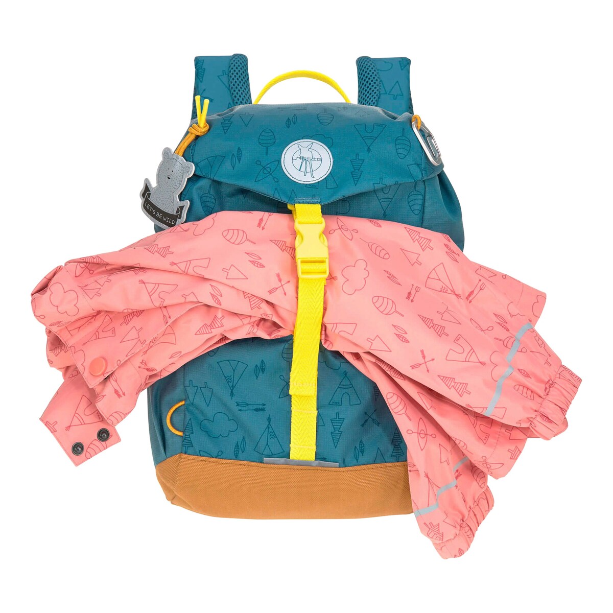 Nærbilde av Barnehagesekk Mini Outdoor Backpack Adventure 9 l stoff