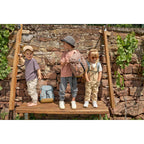 Barnehagesekk Mini Outdoor Backpack Nature med avtakbare dyremotiver