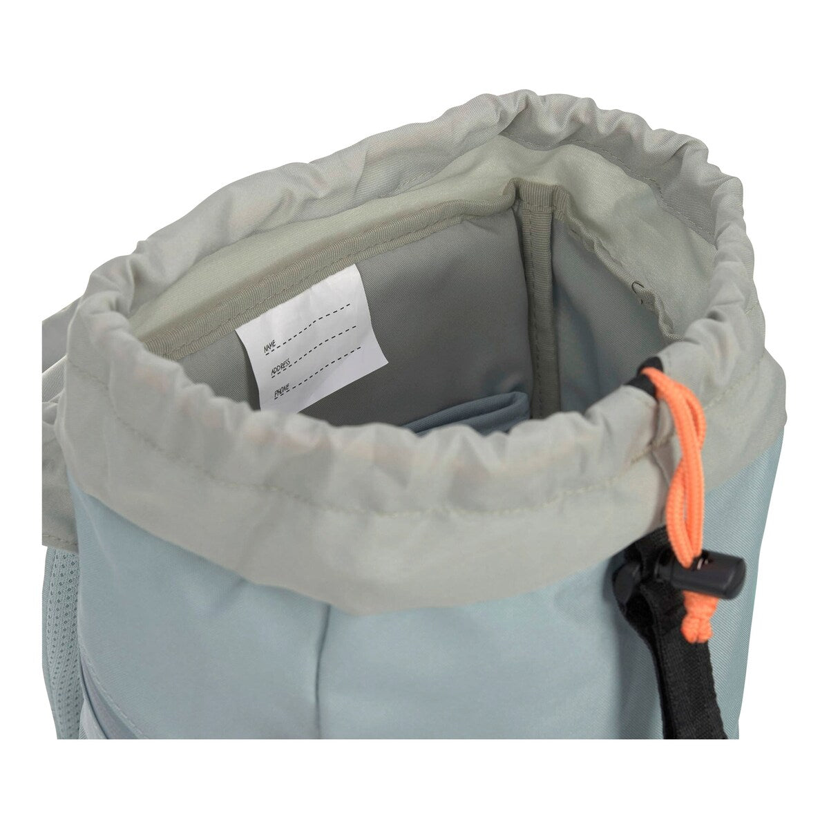 Barnehagesekk Mini Outdoor Backpack Nature med klikk-lukking på hovedrom