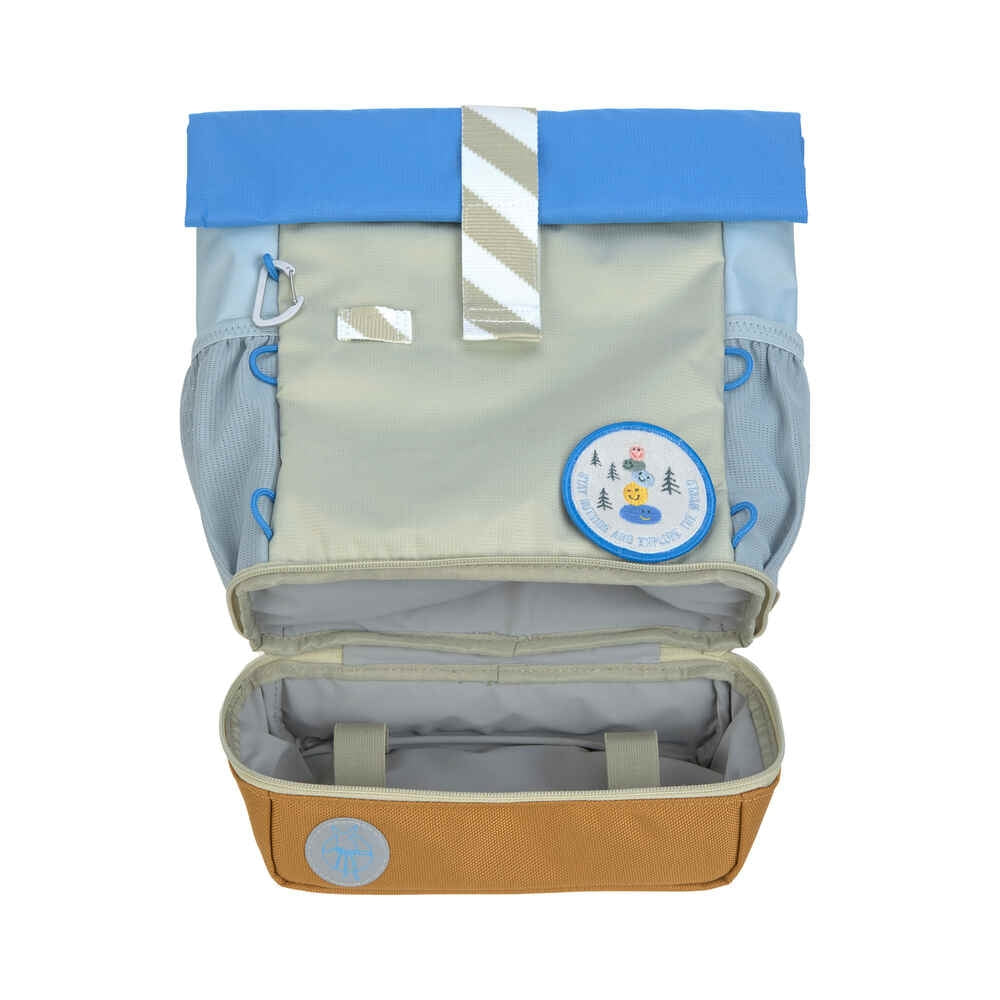 Montert Barnehagesekk Rolltop Sunny Explorer fra 3 år på barn