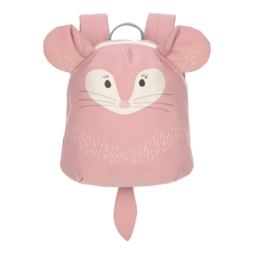 Barnehagesekk Tiny Backpack About Friends forfra med dyremotiv