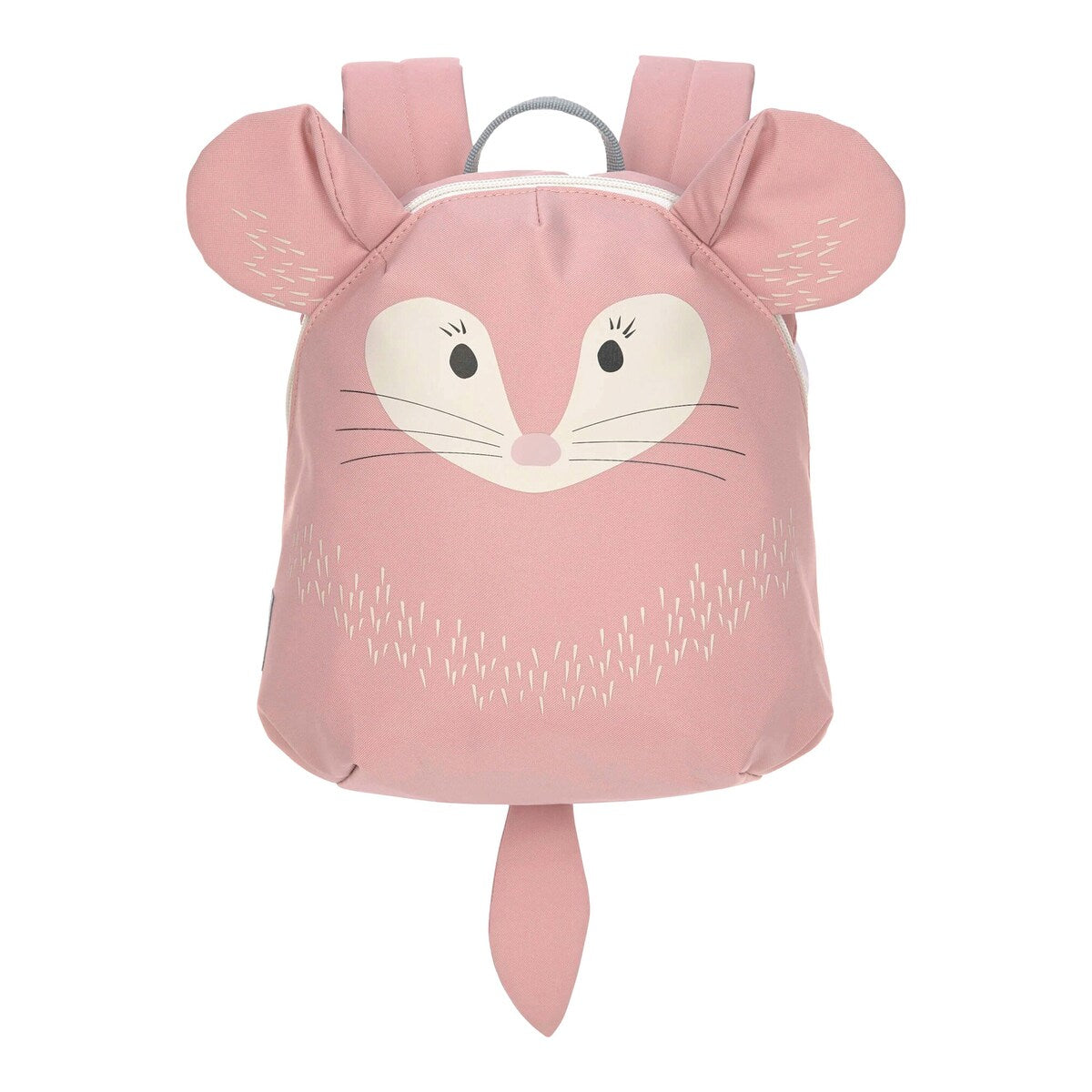 Barnehagesekk Tiny Backpack About Friends forfra med dyremotiv