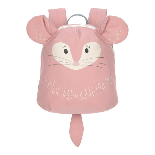 Barnehagesekk Tiny Backpack About Friends forfra med dyremotiv