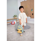 Barnehagesekk Tiny Backpack Drivers 3,5 l med 3D-detaljer - Lässig