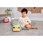 Barnehagesekk Tiny Backpack Drivers 3,5 l med 3D-detaljer - Lässig